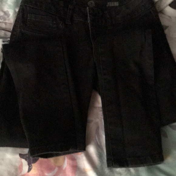 Black jeggings - Picture 2 of 3